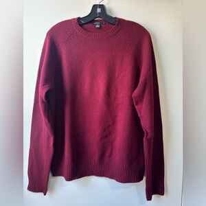 J. Crew Men’s Crewneck Burgundy Sweater
